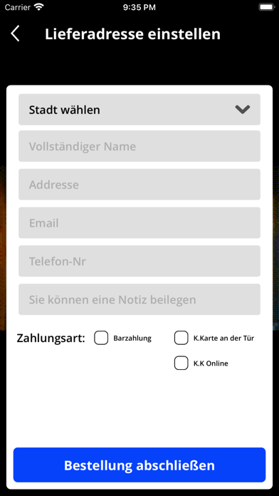 Pizza Kurier Altstadt Screenshot