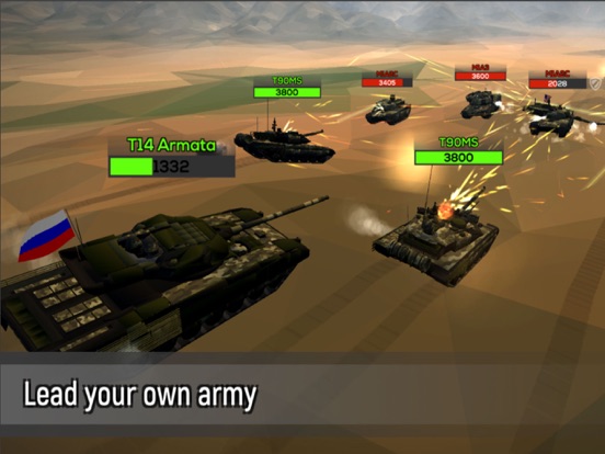 Screenshot #6 pour Batailles de à sable poly tank