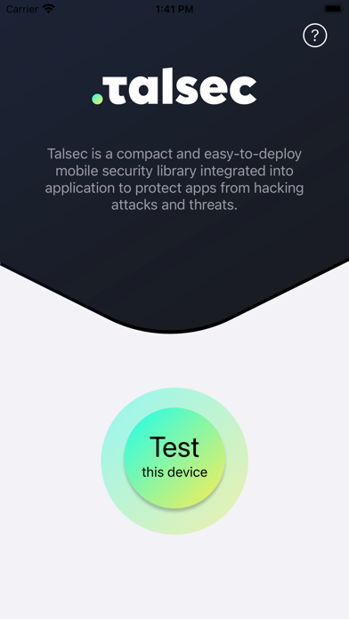Talsec Mobile Security Screenshot
