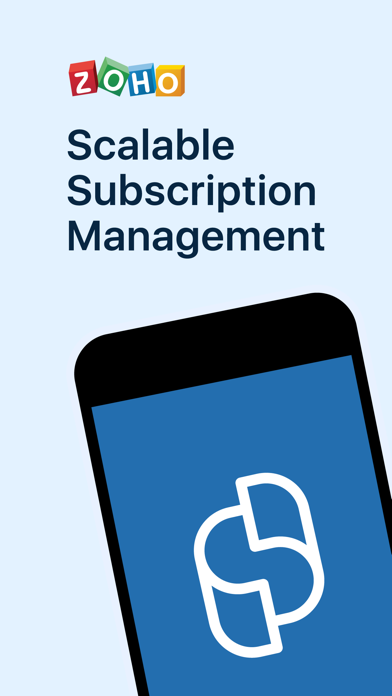 How to cancel & delete Subscription Management - Zoho from iphone & ipad 1