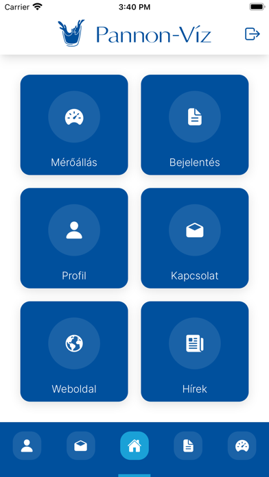 Pannon-Víz Screenshot