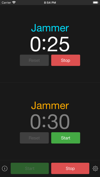 PenaltyTimer Screenshot