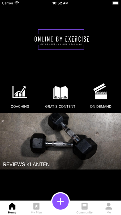 ONLINE by EXERCISE Screenshot