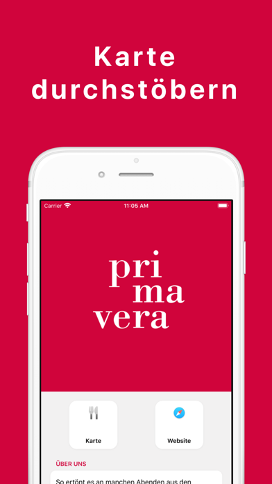 Ristorante Primavera Screenshot