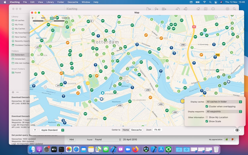 #3. iCaching (macOS) Podle: Marius de Reus