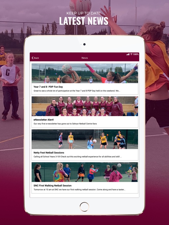 Screenshot #4 pour Selwyn Netball Centre