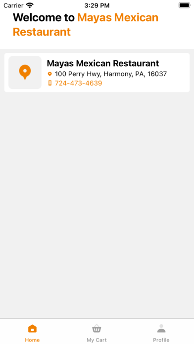 Mayas Mexican Restaurant Screenshot