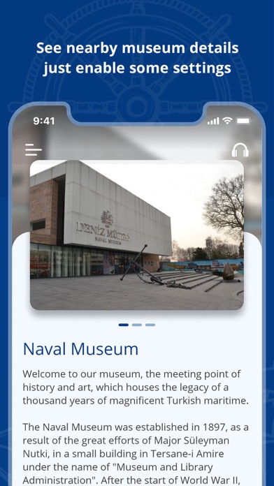Naval Museums Audio Guide Screenshot