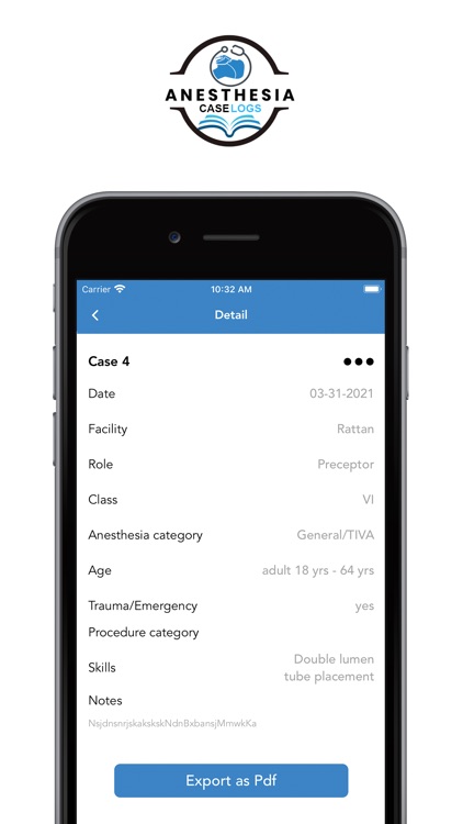 Anesthesia Case Logs screenshot-5