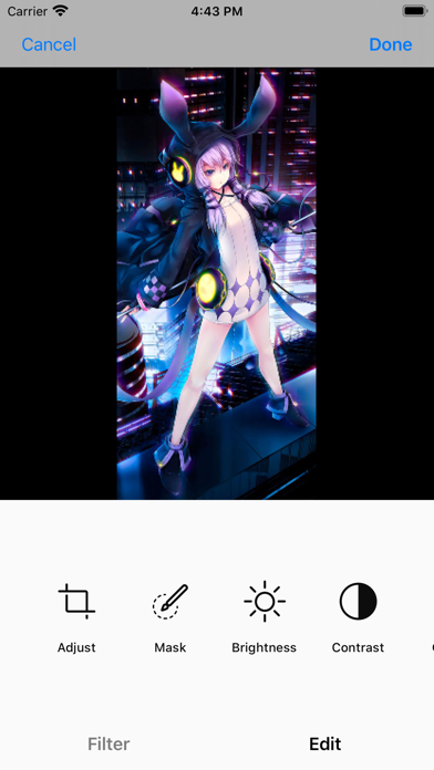 HD Anime Live Wallpaper Screenshot