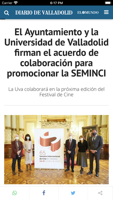 Diario de Valladolid Screenshot