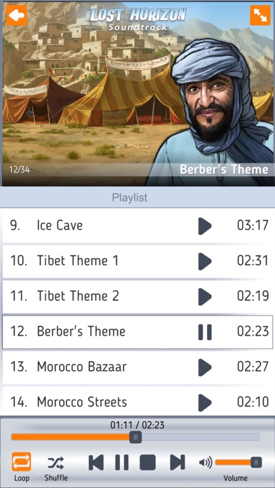 Lost Horizon - Soundtrack Screenshot