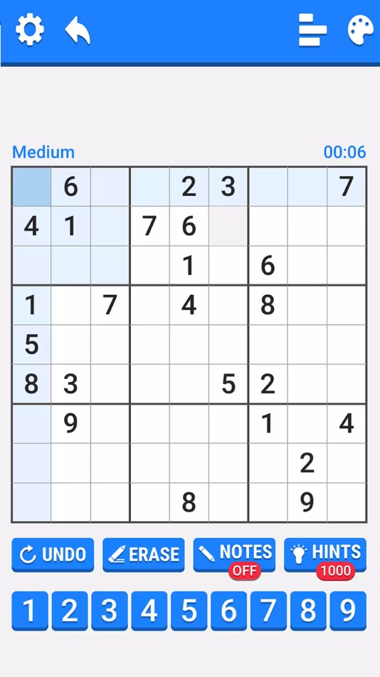 #6. Sudoku Space (iOS) Podle: elias sleiman