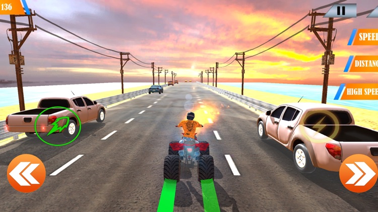 ATV Quad Bike Shooting