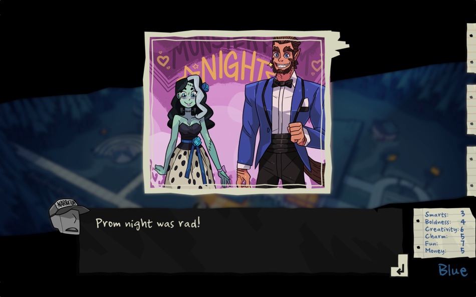 #6. Monster Prom: First Crush (macOS) Podle: Shifty Eye