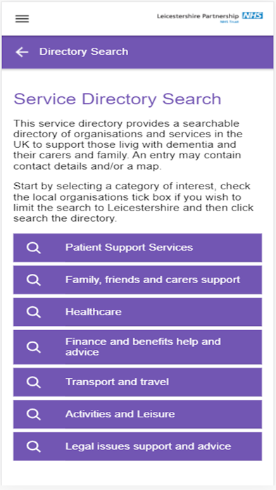 Young Onset Dementia (YOD) Screenshot