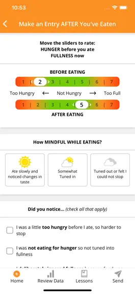 Game screenshot Mindful Eating Coach 2 apk