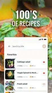 vegan meal plan & food recipes iphone screenshot 4