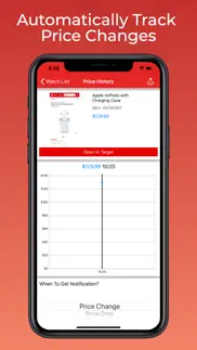 price tracker for target iphone screenshot 2