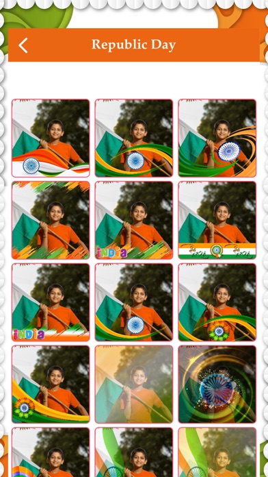 Republic Day Cards & Frame Screenshot