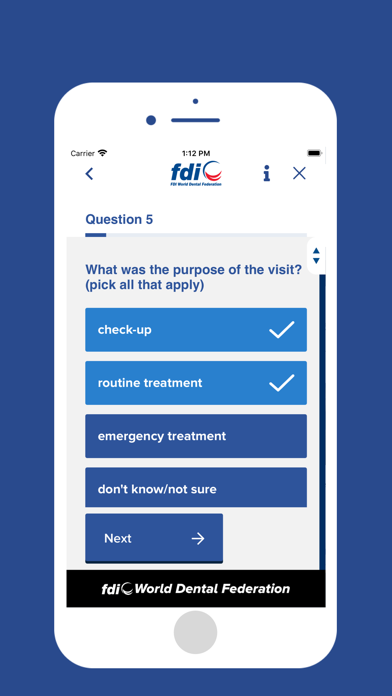 Oral Health Observatory Screenshot