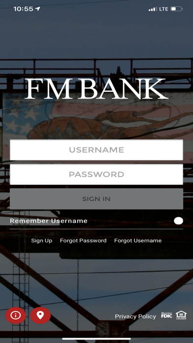 Farmers-Merchants Bank & Trust Screenshot