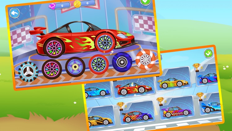 Dinosaur Kids Car Racing Game
