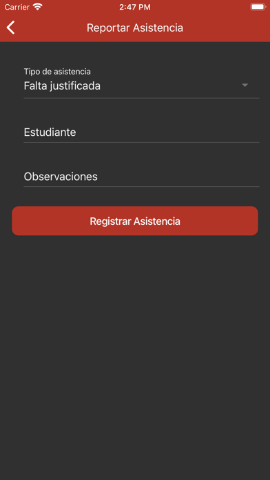 La Salle Santa Cruz Profesores Screenshot