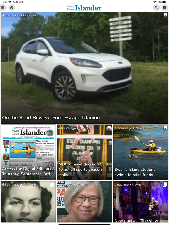 Screenshot #4 pour Mount Desert Islander eEdition