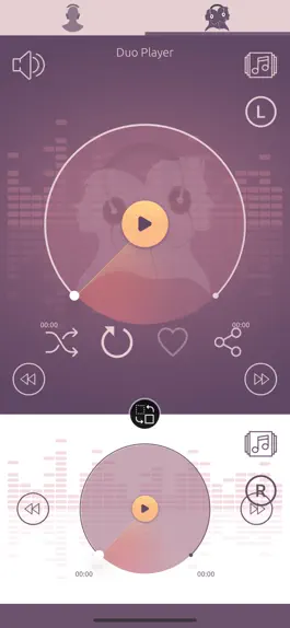 Game screenshot DuoPlayer a Dual Music Player apk