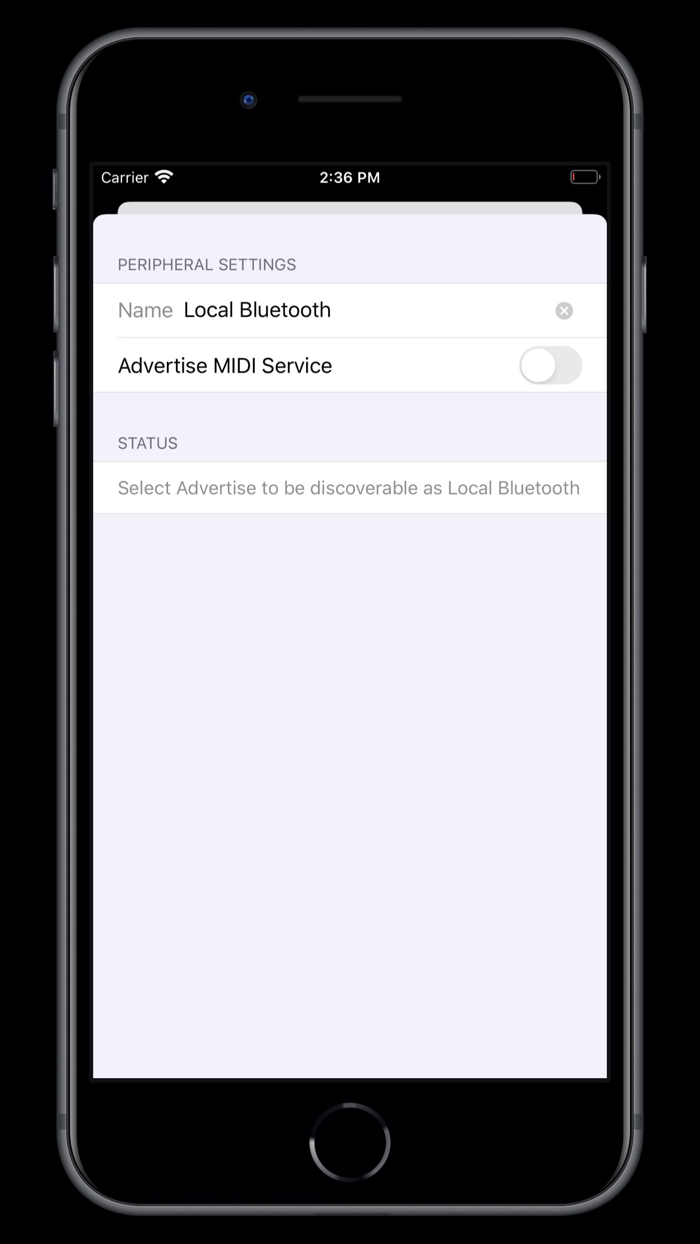 Bluetooth Midi Keyboard