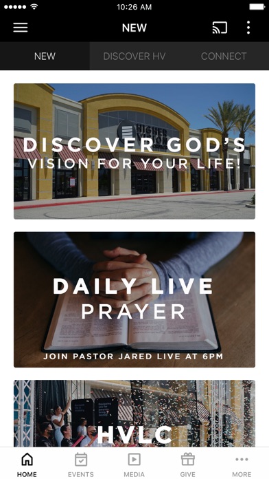 Higher Vision Church Screenshot