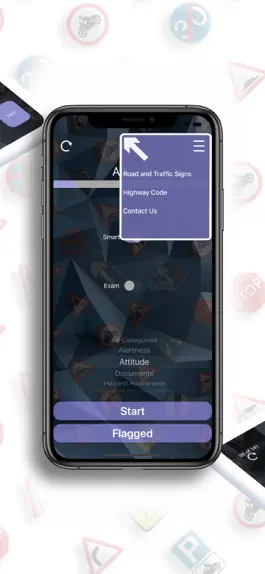 Game screenshot Motorcycle Theory Test Lite UK apk