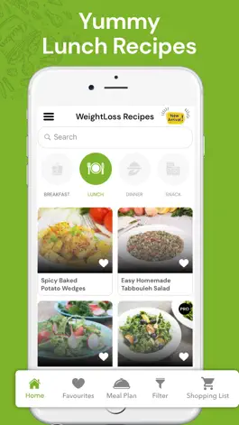 Game screenshot Weight Loss Healthy Recipes apk