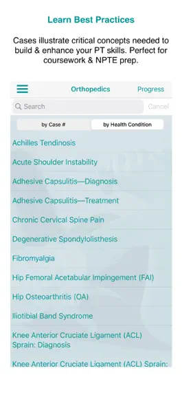 Game screenshot Physical Therapy Case Files apk