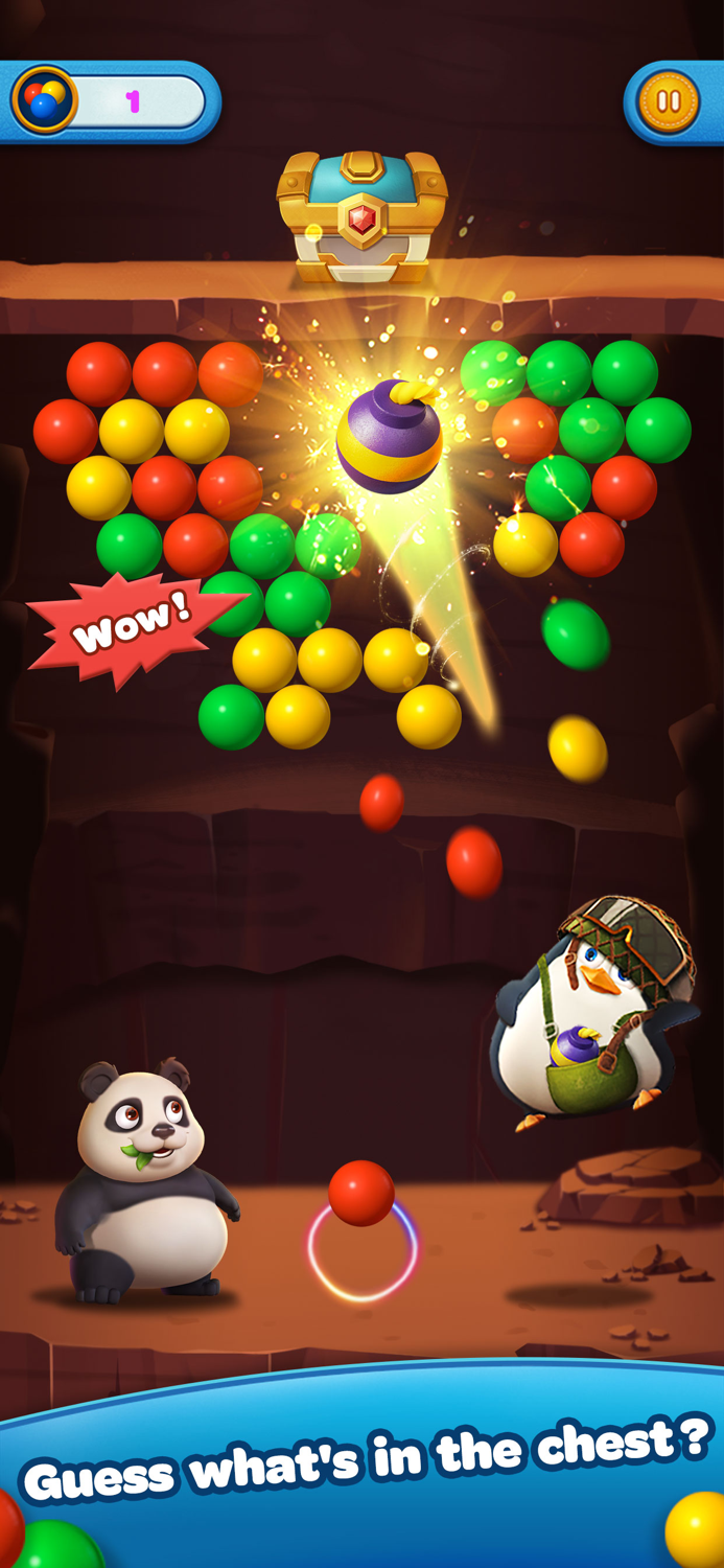 Bubble Shooter Panda Crush