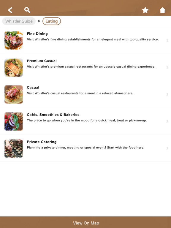 Executive Hotel Whistler iPad screenshot