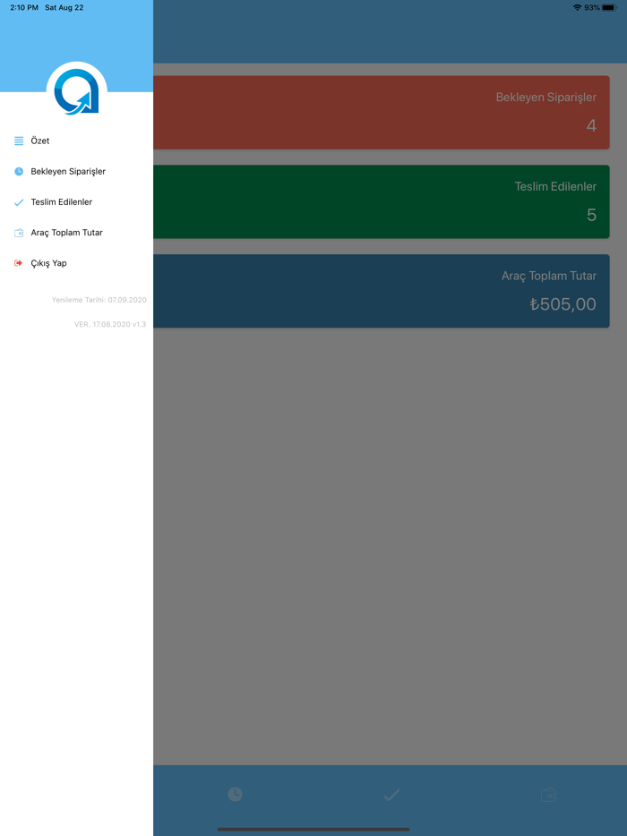 Aybit Tüp Su Araç Uygulaması