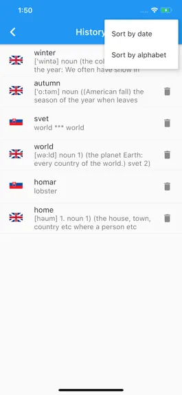 Game screenshot English-Slovak Dictionary. hack