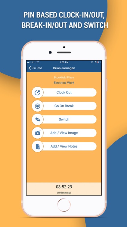 KnackClock Time Tracking