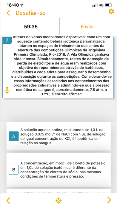 Vestibular Unicentro Screenshot