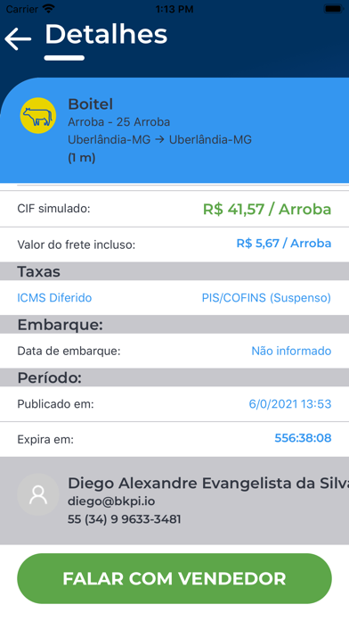 Radar Agro Screenshot