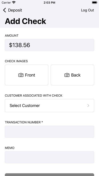 Carver Bank Remote Deposit screenshot-3