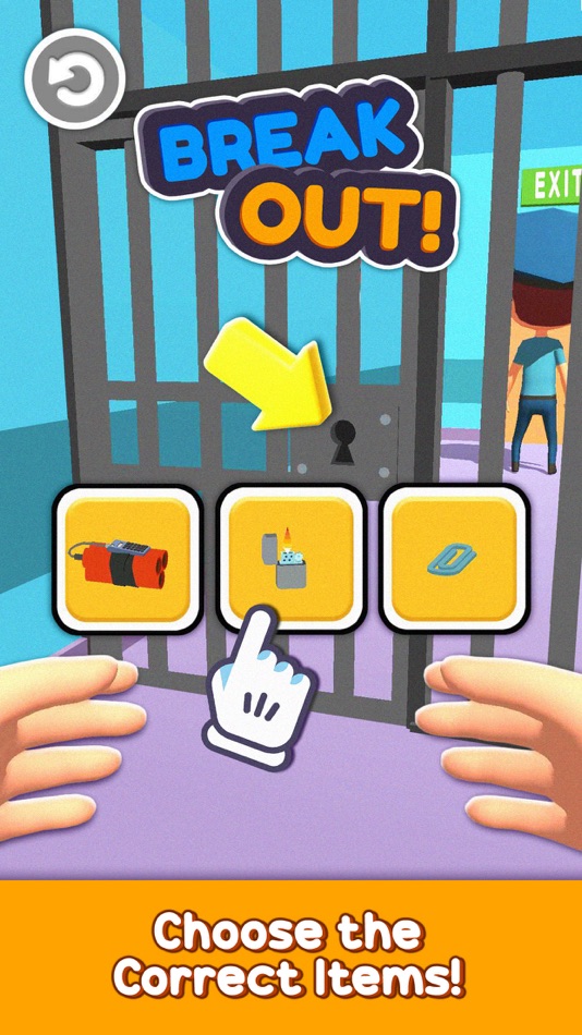 #1. Break Out 3D Escaper Game (iOS) By: APIX Educational Systems