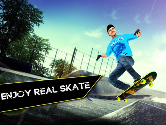 Real Sports Skateboard Games iPad screenshot
