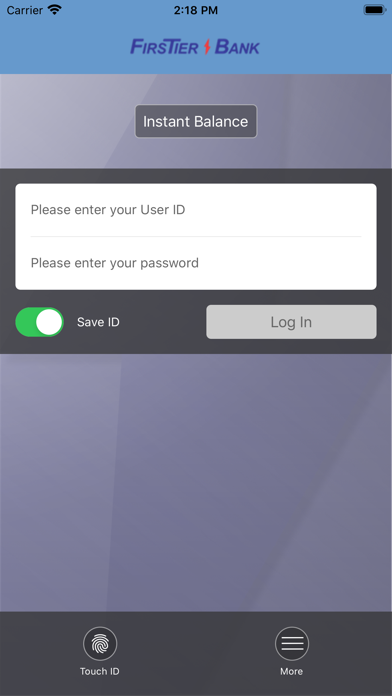 FirsTier Bank Mobile Screenshot