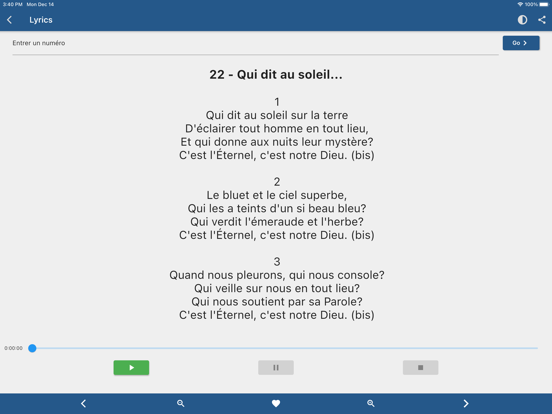 Screenshot #4 pour Hymnes et Louanges Adventist