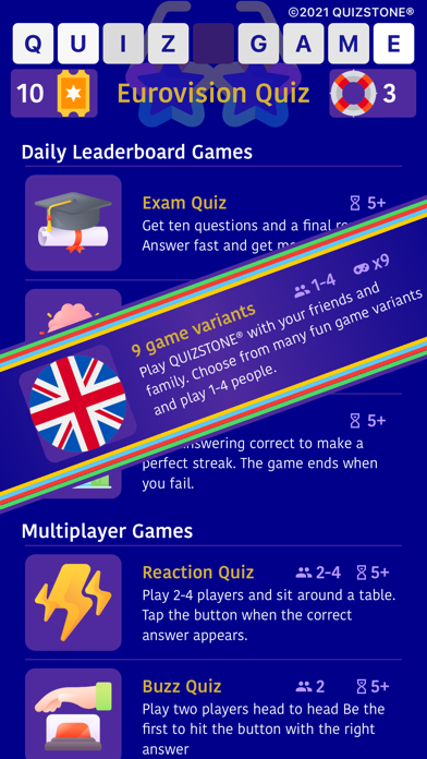 Eurovision Quiz Screenshot