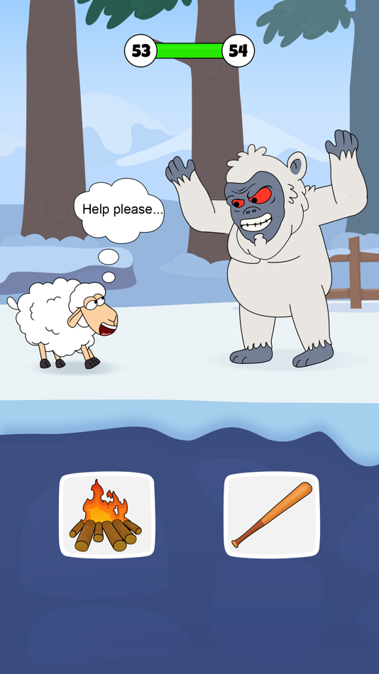 #6. Save The Sheep - Rescue Game (iOS) Podle: Payal Lakhani