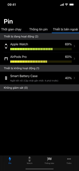 Battery Life: check runtimes